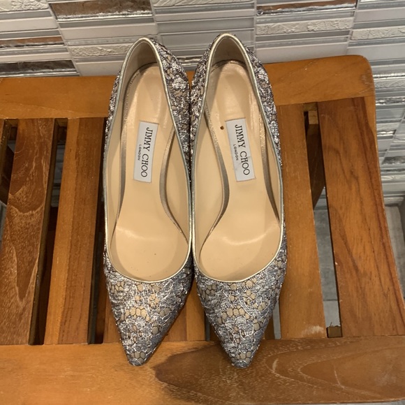 Jimmy Choo Romy 85/41 LLC/172 Silver - Picture 2 of 8